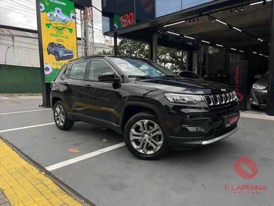 JEEP COMPASS 1.3 T270 TURBO FLEX LONGITUDE AT6 JEEP COMPASS 1.3 T270 TURBO FLEX LONGITUDE AT6